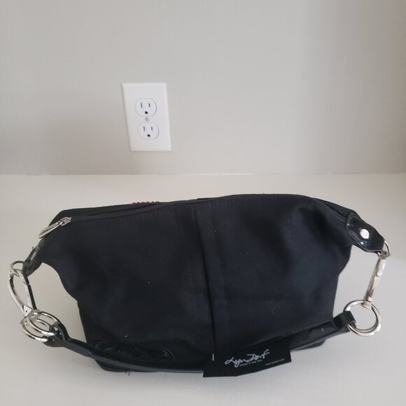 New with Tags /Lyn Dorf/ Ladies Red Sequined "N" (Nebraska) Huskers Black Purse - Picture 5 of 6